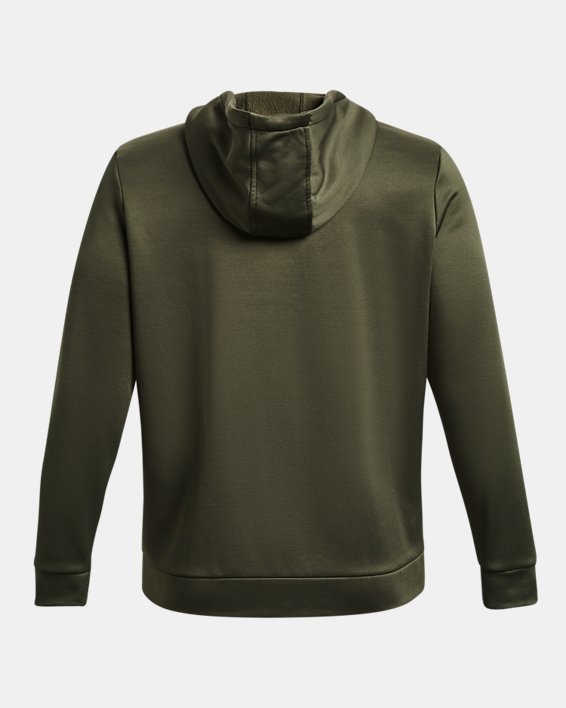 Men's Armour Fleece® Full-Zip Hoodie, Green, pdpMainDesktop image number 5